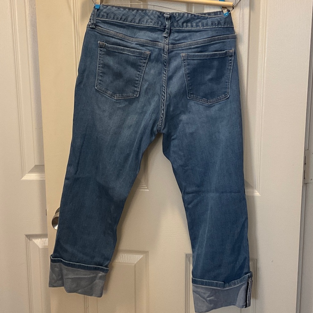 Banana Republic Light Blue Cropped Jeans - Picture 4 of 4